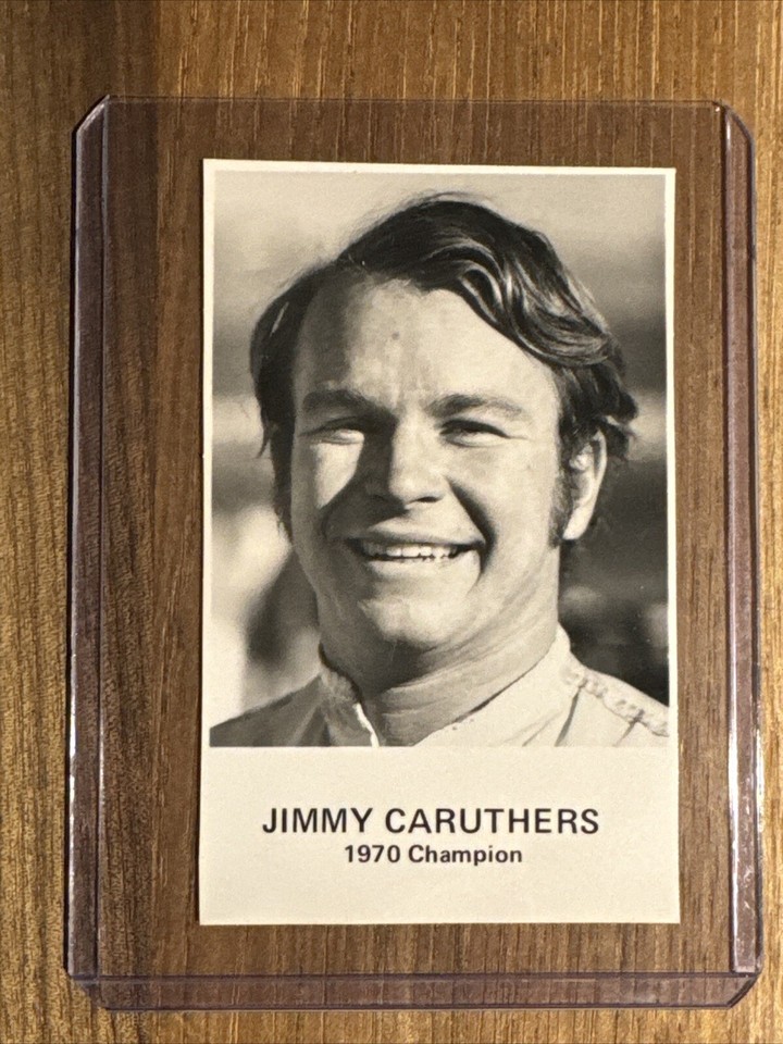 1970s USAC Midget Car Race Driver Small Press Photo, Jimmy Caruthers | eBay