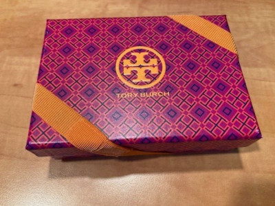 Tory Burch Gift Card Box with gold band