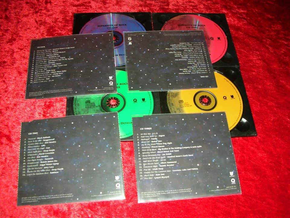 SUPERHITS of ROCK / 4 CD BOX - 1965 - 1979 (Hervrgd. aus Archiv ) - Bild 3 von 4