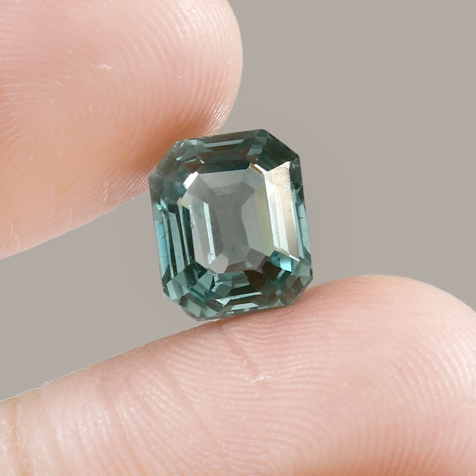 Natürlich Brasilianischer Grün Paraiba Turmalin Lose Smaragd Schliff Edelstein - Bild 3 von 4