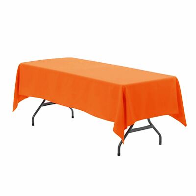 YCC Linens - 60 x 126 Inch Rectangular Polyester Tablecloths for weddings
