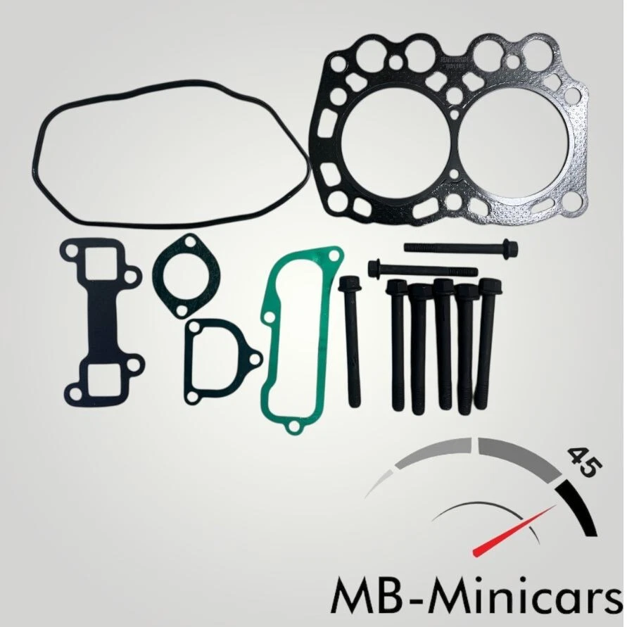 Dichtungssatz Mitsubishi L2C Zylinderkopfdichtung Kopfschrauben Casalini M14 - Bild 1 von 1