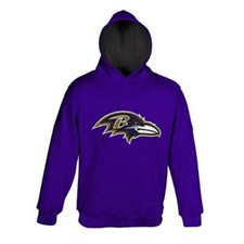Outerstuff Baltimore Ravens Kids Primary Gear Sweatshirt Purple