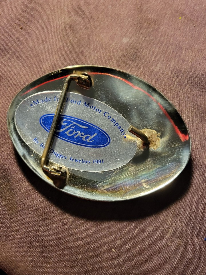 Ford 1991 Bill Duggar Belt Buckle eBay