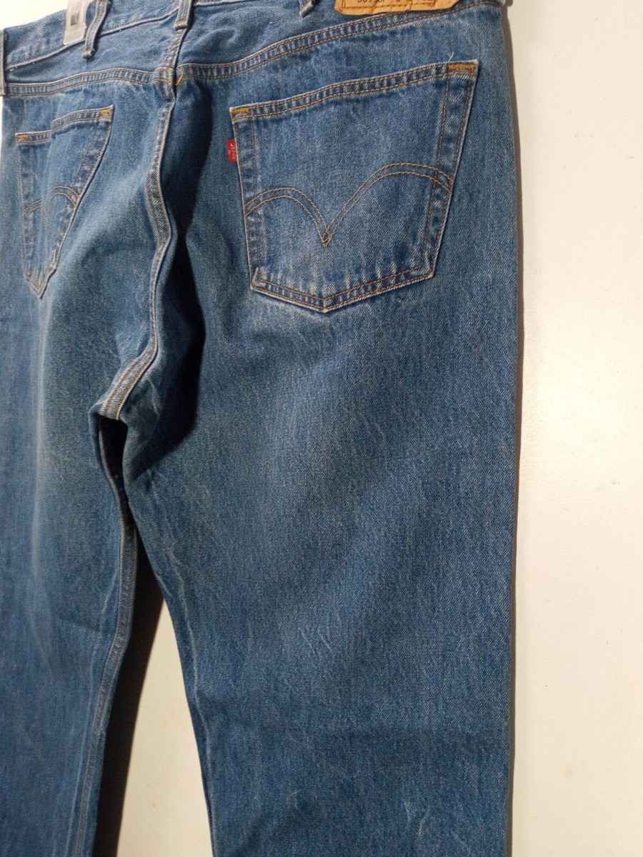 Vintage Levis 501 XX Jeans Made in Columbia Medium Wash Size 42x32