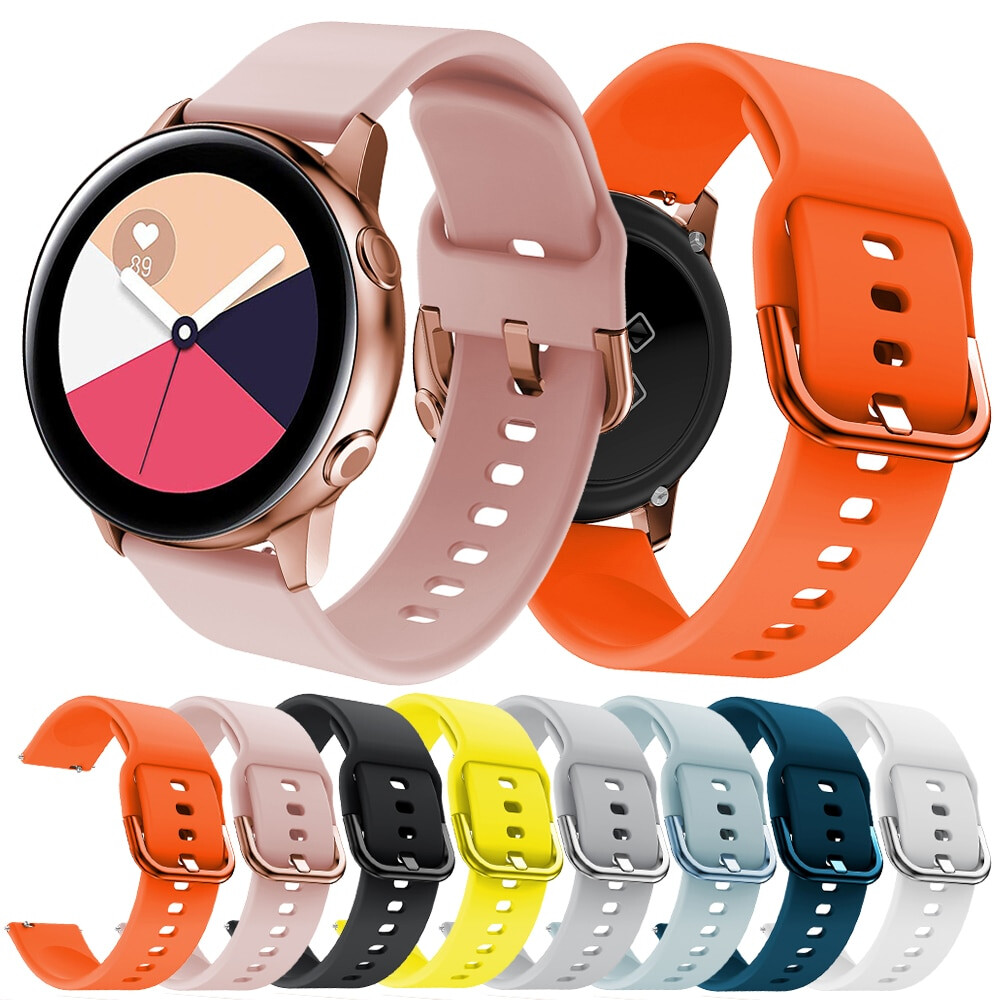 For Samsung Galaxy Watch FE Pro Active Silicone Sport Watch Strap  Band