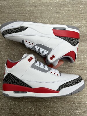 Air Jordan 3 Retro \'Fire Red\' 2022 Men’s Size 10 Jordan 3 Retro Fire Red (2022) Men main image 4