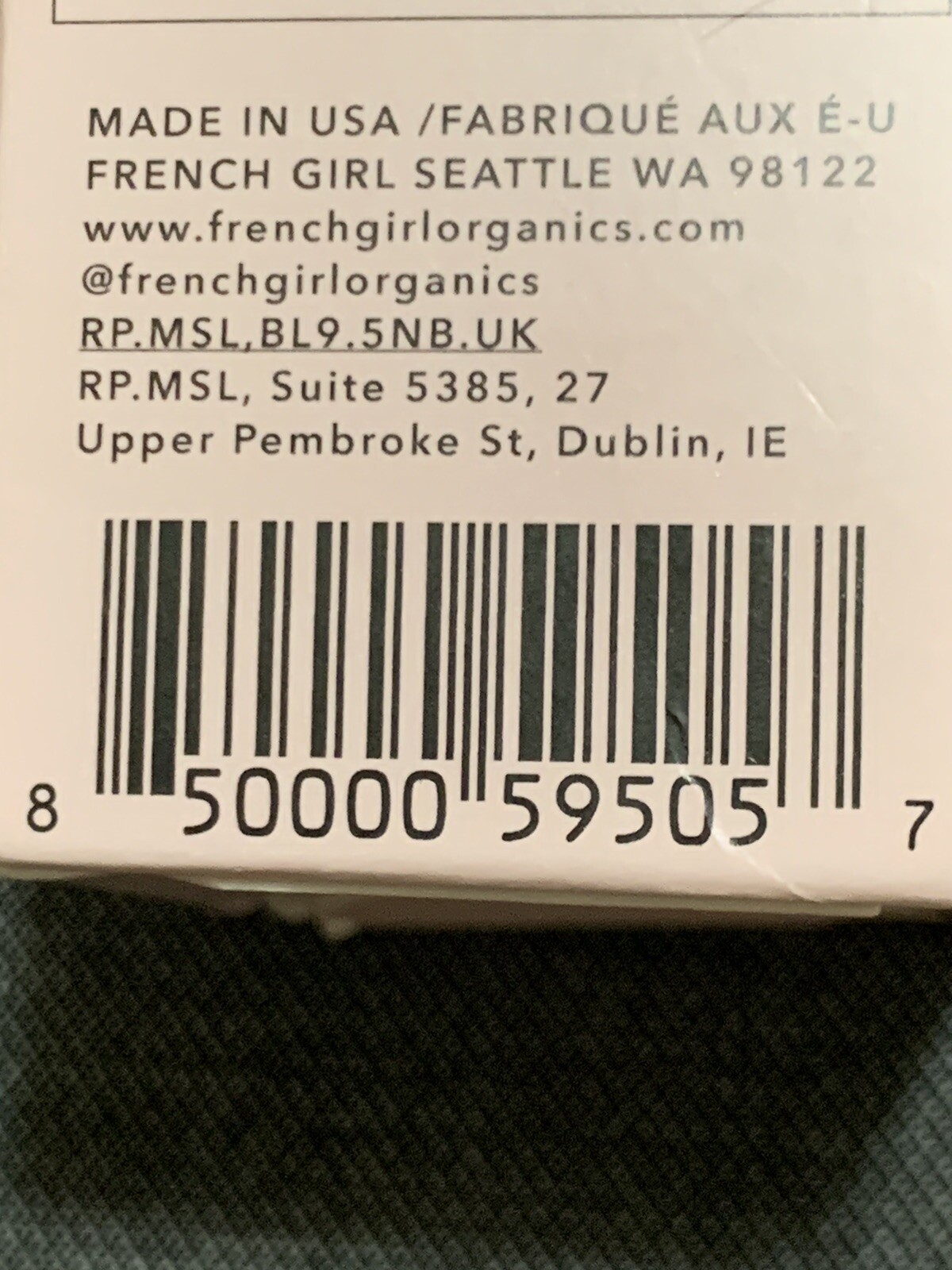 French Girl La Flore Botanical Organic Serum Active Facial Treatment 1 OZ$35 NWB