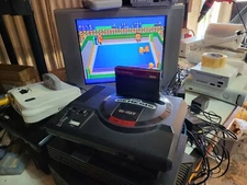 Sega Master System cartridge Adapter converter to SEGA GENESIS Power Base #V40