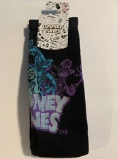 Bio World Black Looney Tunes Socks. New