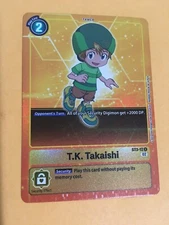 T.K. Takaishi (Alternate Art) ST3-12 R Digimon CCG | Near Mint Foil English