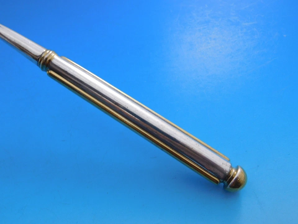 Juego de cubiertos Vuillermet Aines of Lyon Francia plateados con acento dorado 40 piezas Foto 4 de 4