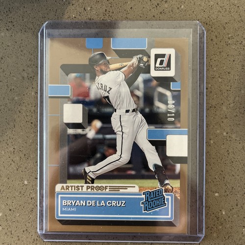 Bryan De La Cruz [Artist Proof] #53 2022 Panini Donruss card