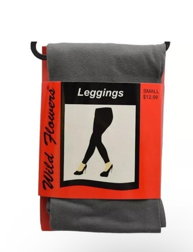 Wild Flowers Leggings Womens X-Large Gray - Picture 5 of 5