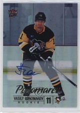 2024 Upper Deck Fleer Ultra Rookies Rainbow Foil Vasily Ponomarev #218 Auto 1lo9
