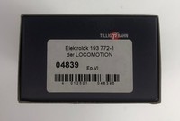 Tillig 04839 Tt E-Lok 193 772-1 Ep. Vi Lokomotion