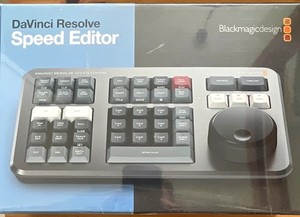 Blackmagicdesign DaVinci Resolve Speed Editor Controller Bluetooth USB-C - OVP