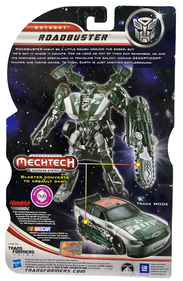 Transformers Dark of the Moon Roadbuster Mechtech Deluxe Class Action Figure NEW - Image 2 of 4
