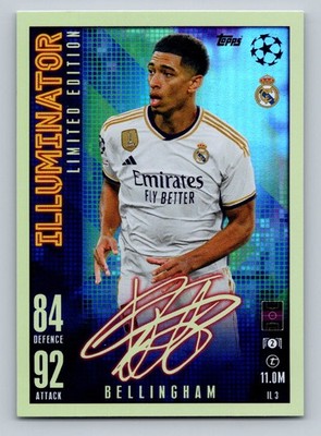 2023-24 Topps Match Attax UEFA Extra #IL3 Jude Bellingham Illuminator Limited