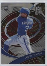 2021 Panini Spectra Rookies Hyper Prizm 44/75 Leody Taveras #115 nd3