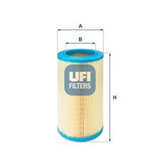 Filtro aria Cartuccia filtro 27.630.00 UFI per FIAT LANCIA ALFA ROMEO