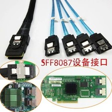 MINI SAS Card SFF 8087 to SATA Hard Disk Sata3 One to Four Forward Data Cable