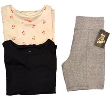 Art Class  Cat  Jack Girl  s Clothing Lot Size 10/12 Shirts and Biker Shorts