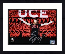 Framed Sami Zayn WWE Autographed 8