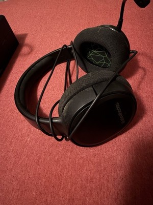 SteelSeries Arctis 7X Wired 3.5mm Over-Ear Headset Boom Mic Volume Black