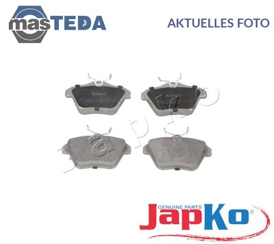 510001 SATZ BREMSBELÄGE BREMSKLÖTZE HINTEN JAPKO NEU OE QUALITÄT