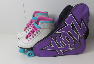 SFR Vision Quad Roller Skates UK Size 6 with Carry Bag (1015)