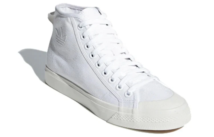 adidas gazelle silver green womens adidas Originals Nizza Hi RF / St Pale Nude – JD Sports main image 0