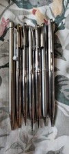 Lot Of 7 Sheaffer Chrome 0.9 MM Pencils USA M...