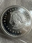 Half oz Aztec Calendar Silver Round .999 fine Silver Bullion 1/2 Once Troy Ounce