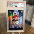 2024 PANINI TOTALLY CERTIFIED METROPOLIS MIRROR #15 DRAKE MAYE PSA 8