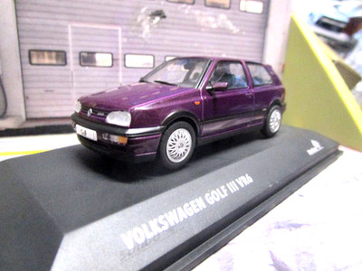 VW Volkswagen Golf MKIII GTI VR6 purple  1994 lila  NEU S4316402 Solido 1:43