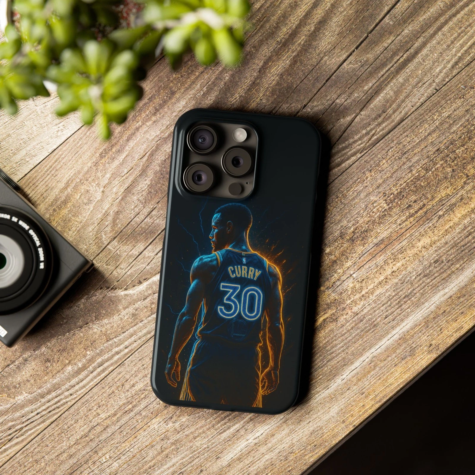 Stephen Curry Basketball iPhone Case, NBA Mobile Cover, Golden State Warriors