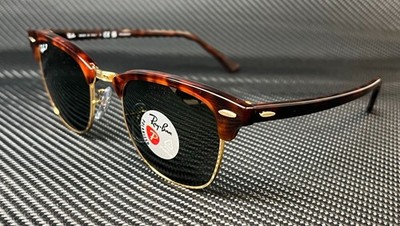 RAY BAN RB3016 990 58 Red Havana Square 51 mm Polarized Unisex Sunglasses