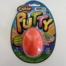 JA-RU Color Putty orange New In Package Jaru New On Card