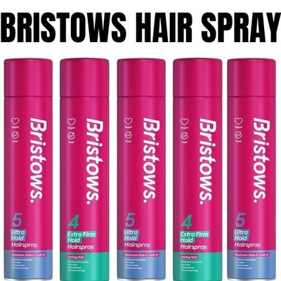 Bristows Ultra Hold - Extra fester Halt Haarspray 400 ml UK-Verkäufer