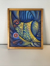 Jorge Landero - Bullet Tree Belize - 2007 - Abstract Fish Painting