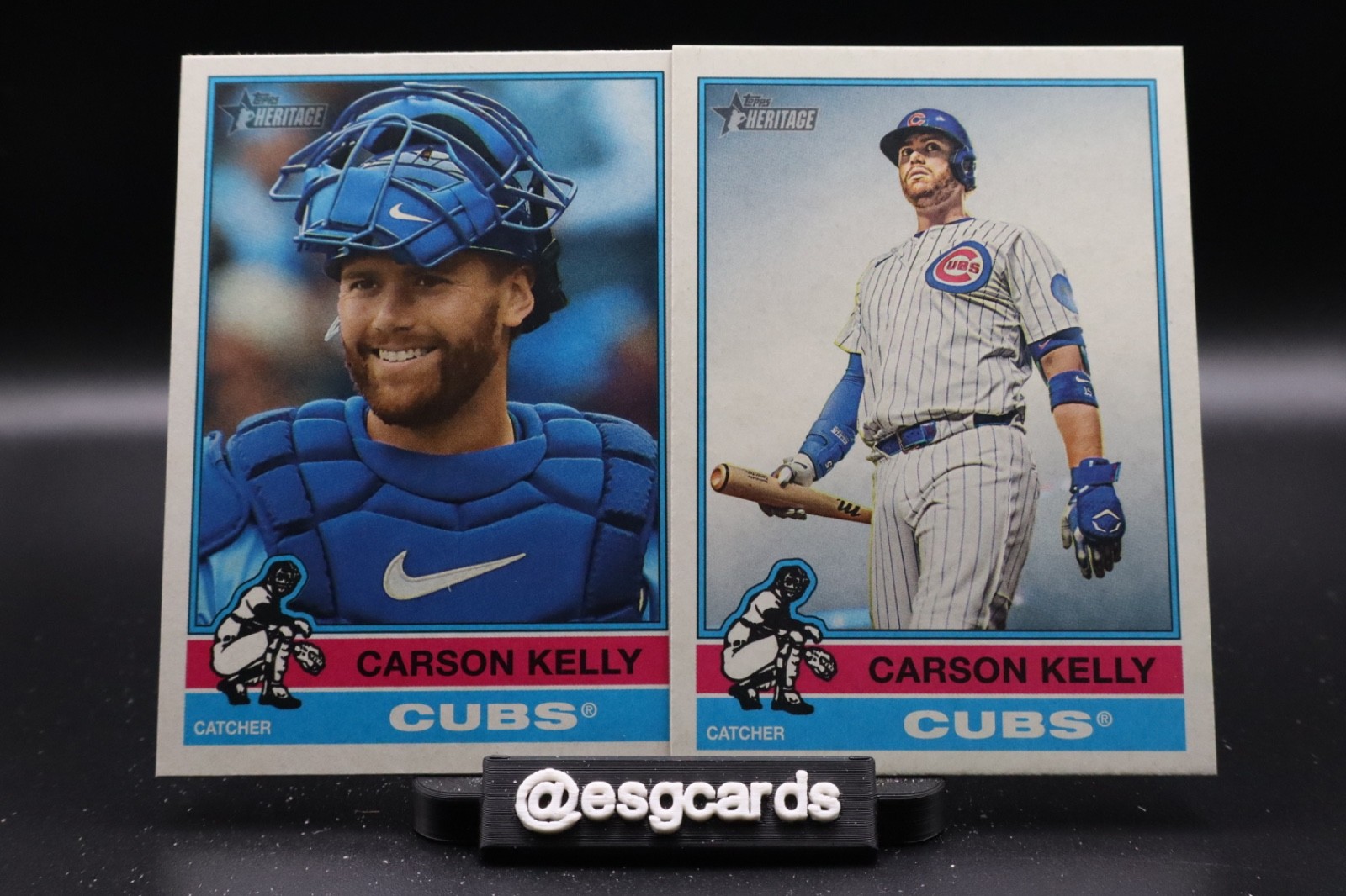 2025 Topps Heritage High Number - #723 Carson Kelly SP Image Variation