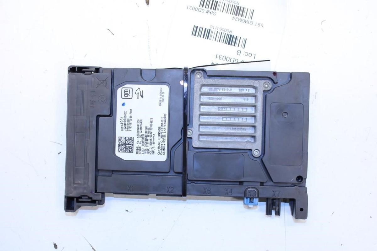 2024 Cadillac XT4 Premium Telematics Communications Control Module
