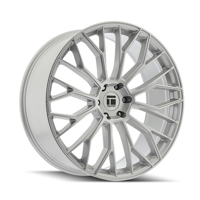 24'' Touren TR08 Gloss Silver 24x10 Wheel 6x135 30mm For Ford Lincoln SUV Rim