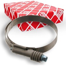 2x febi bilstein 39026 Halteschelle Ladeluftschlauch für MERCEDES BENZ DAF B667