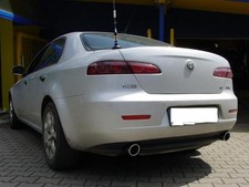 Ulter Duplex Sportauspuff Alfa Romeo 159 Lim., Sportwagon 2005- 90mm rund