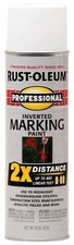 Rust-Oleum 266593 Professional 2X Distance Inverted Marking Spray Paint, 15 oz