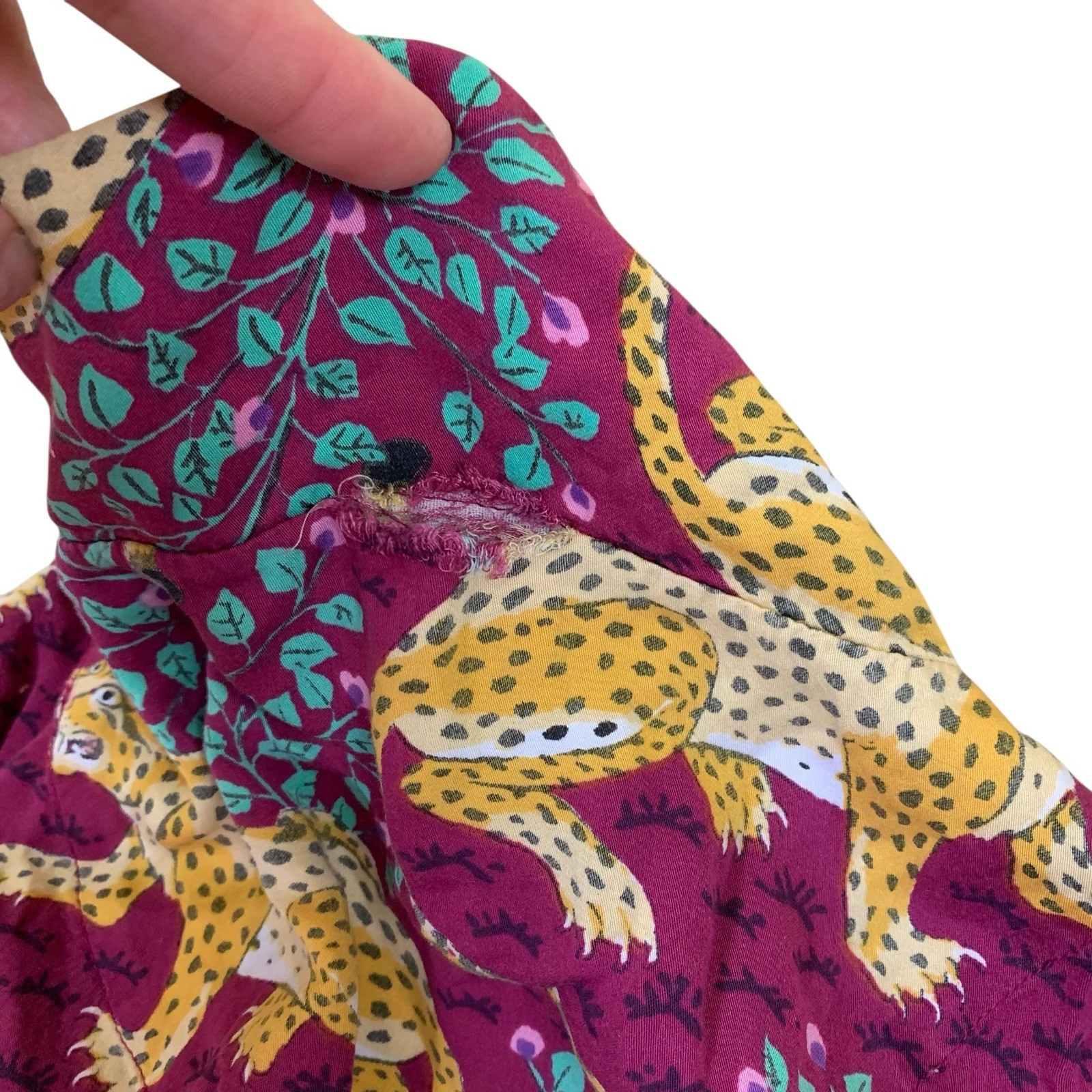 Printfresh Leopard Print Pajama Set Cropped Top W… - image 2