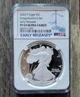 2026 American Silver Eagle Proof NGC PF69 Congratulations Set Early Releases ER