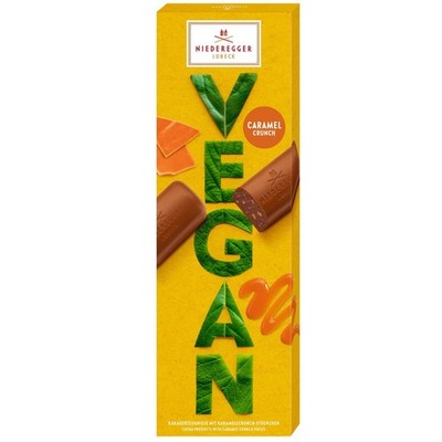 (46 EUR/kg) Chocolate Caramel Crunch, Vegan, 100 g, Niederegger